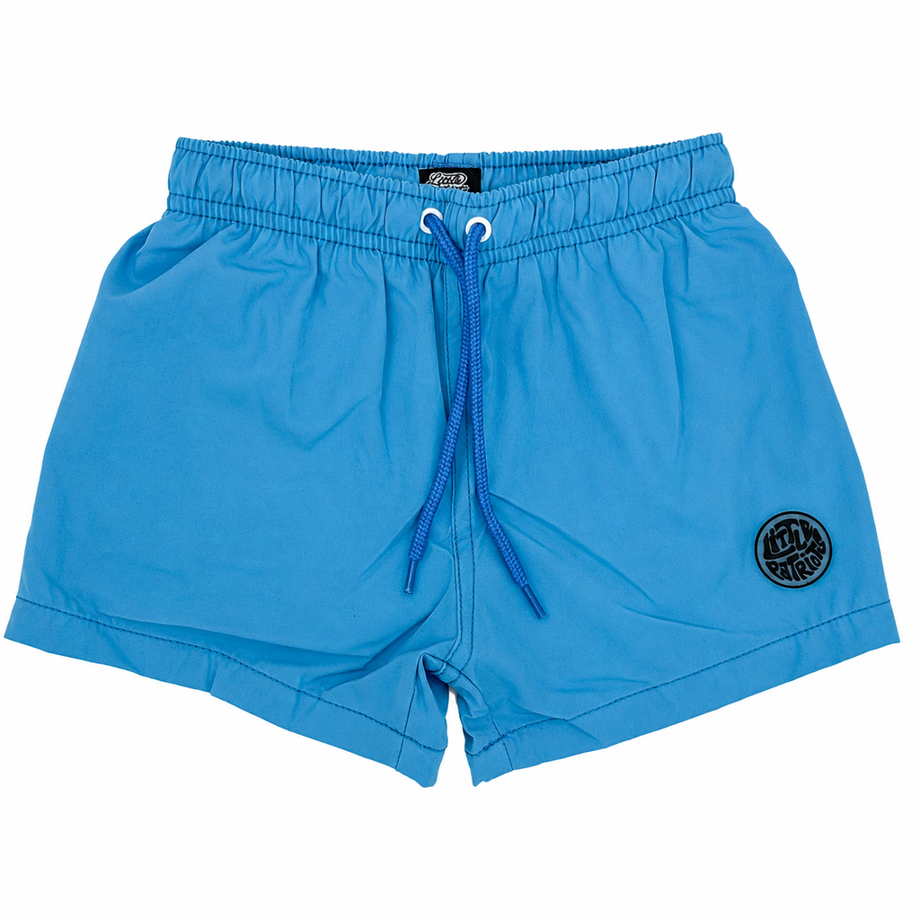Water Reactive American Flag Swim Trunks
