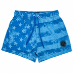 Water Reactive American Flag Swim Trunks