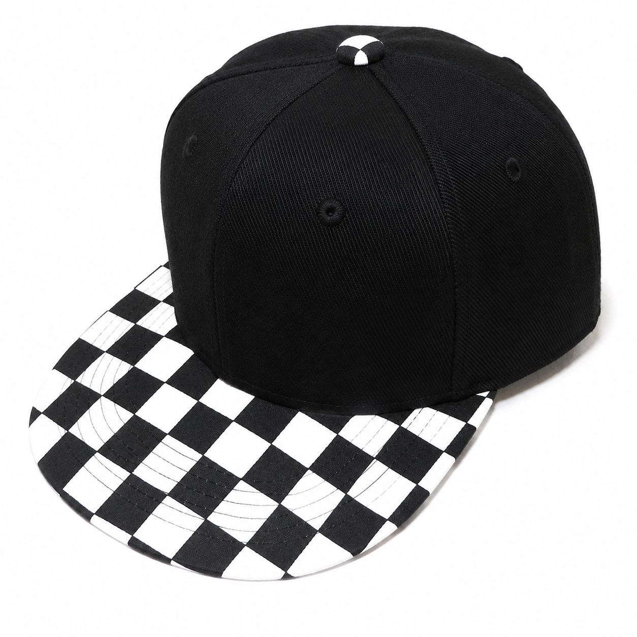 Checkered Snapback