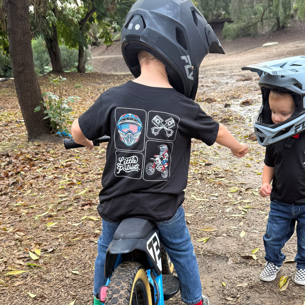 Little Patriots Quad Graphic T-Shirt