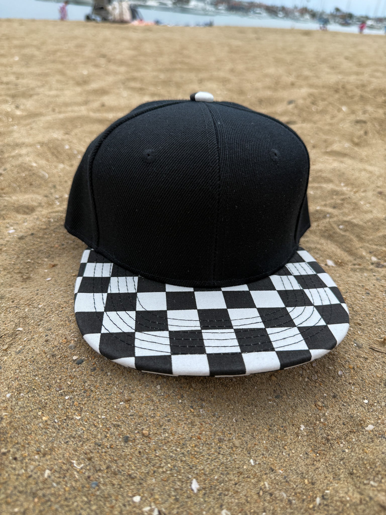 Checkered Snapback