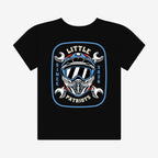 Little Patriots Helmet Badge T-Shirt