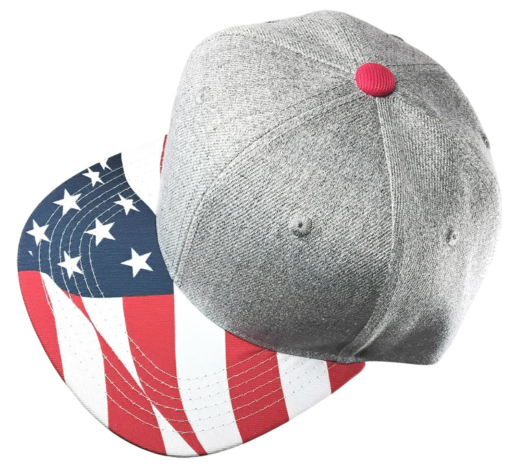 American Flag Snapback